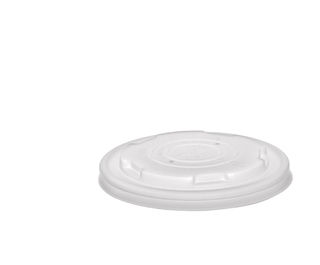 Hot Container Flat Lid 115mm (Fits 12-32oz) - Vegware