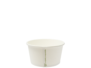 Soup/IceCream Container PLA 12oz/430ml - Vegware