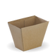 Chip box - 70 x 45 x 90mm - FSC Mix - kraft - Biopak