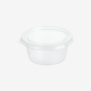 Round Plastic Containers for Food Storage