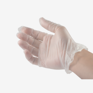 Vinyl disposable gloves