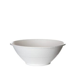 Sugarcane Noodle Bowl 40oz (1180ml), White - Detpak